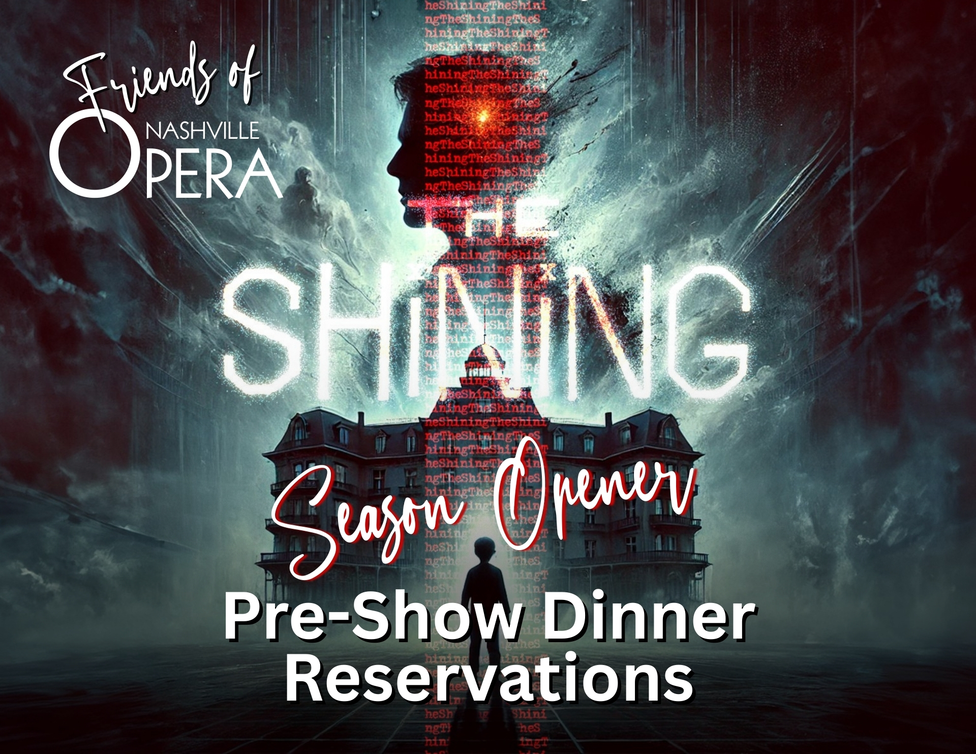 NO Friends Shining Pre Show Dinner Graphic